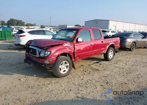 2004 Toyota Tacoma Prerunner V6 из США, поврежденный, VIN 5TEGN92N94Z344297